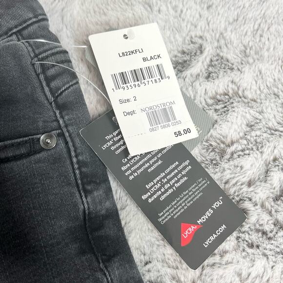 NWT Wit & Wisdom Faded Black Absolution Shorts Size 2 - Picture 10 of 10